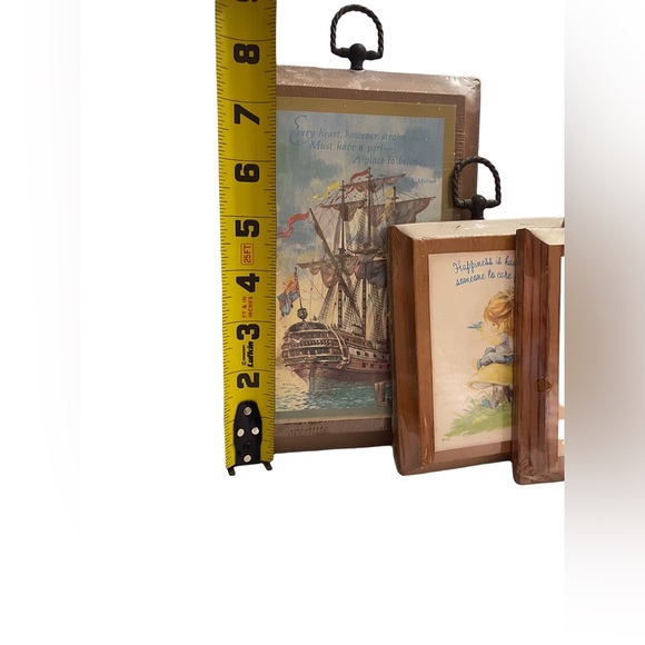 Vintage 1973 American Greetings wall plaques wrapped in original plastic - Picture 9 of 16